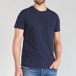 T Shirt Le Temps des Cerises homme Paia bleu marine