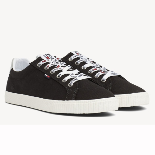 Chaussures en toile Tommy Hilfiger Jeans femme coloris Midnight