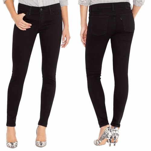 Jean Levi's ® femme modèle 710 Innovation Super Skinny noir