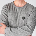 Pull homme Le Temps des Cerises Terry gris