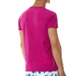 T Shirt col tunisien Us Polo Assn fushia