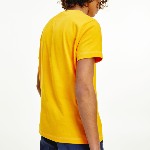 T Shirt Tommy Hilfiger jaune avec logo Tommy Jeans