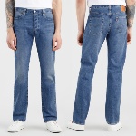 Jeans Levi's ® 501 originals coupe droite délavage Bulldog Indigo