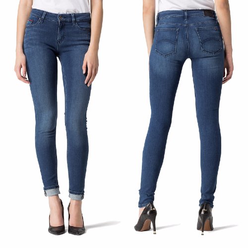 Jean femme Tommy Hilfiger modèle Nora délavage Mid Blue Soft