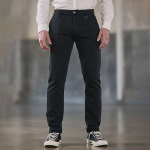 Pantalon chino Freeman T Porter Gino Epic noir