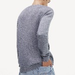 Pull Tommy Hilfiger homme en coton black iris