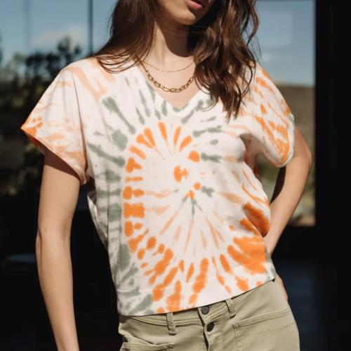 Top Freeman T Porter femme Philia Snail orange