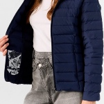 Doudoune duvet Jott femme Salma bleu marine