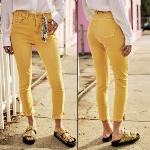 Jeans Freeman T Porter femme Gaelle California jaune