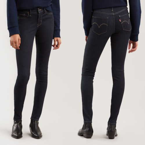 Jean Levi's ® femme modèle 710 Innovation Super Skinny brut celestial rinse