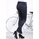 Jean femme Freeman T Porter Clara noir Farken coupe slim