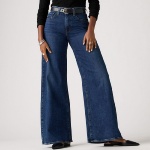 Jeans femme Levi's ® 728 Woodstock taille haute jambes larges
