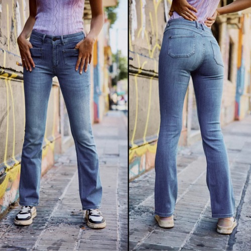 Jeans bootcut femme Freeman T Porter Grace besta