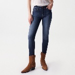 Jeans Salsa Destiny coupe skinny taille haute dark wash