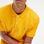 Polo Tommy Hilfiger Jeans homme jaune