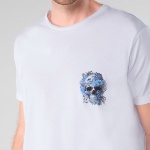 T Shirt Le Temps des Cerises Santiago blanc