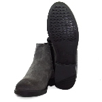 Chaussures Bottines Tommy Hilfiger Chelsea en cuir daim gris anthracite