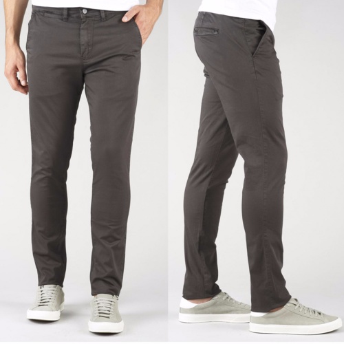 Pantalon Chino LTC Le Temps des Cerises homme anthracite