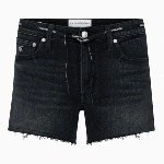 Short en jean noir Calvin Klein Ck Jeans femme