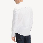 Chemise Tommy Hilfiger homme modèle Teddy en coton blanc