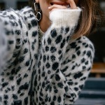 Pull à motif leopard Freeman T Porter Phelix
