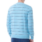 Pull Us Polo Assn homme bleu rayé