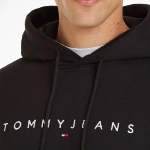 Sweat capuche Tommy Hilfiger Jeans homme noir