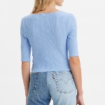 Top Levi's ® femme Dry Goods Pointelle bleu Hydrangea