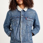 Blouson en jean fourré Levi's ® Sherpa Trucker