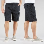 Short Treillis Le Temps des Cerises Homme Japan Rags Arturo noir