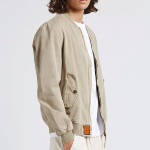 Veste Bombers Original Mac 1 en coton beige