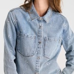 Veste en jeans femme Le Temps des Cerises Apolo