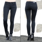 Jean femme Freeman T Porter Dorya magic noir super slim