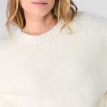 Pull femme Le Temps des Cerises Daisy blanc