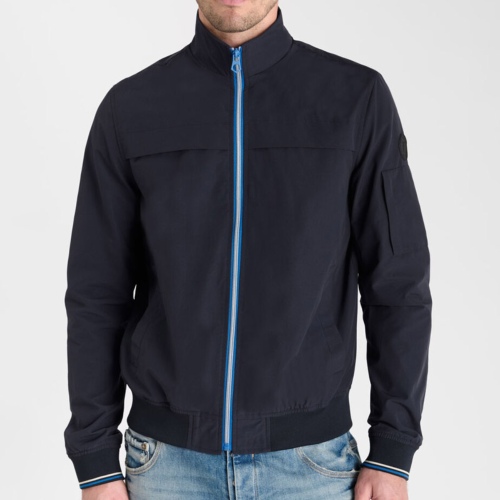 Veste blouson Le Temps des Cerises Tobas bleu marine