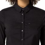 Chemise Tommy Hilfiger femme modèle Faybe noire coupe cintrée