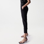 Pantalon taille haute Salsa femme noir