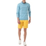 Pull Us Polo Assn homme bleu rayé