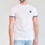 T Shirt homme Le Temps des Cerises Grale blanc