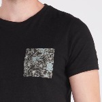 T Shirt homme Le Temps des Cerises Siba noir