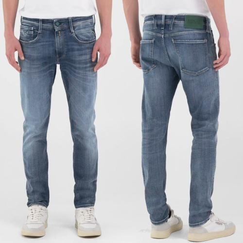 Jeans Replay homme anbass slim stone used