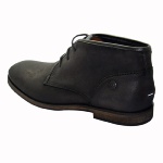 Chaussures Tommy Hilfiger homme en cuir daim noir modèle Jack