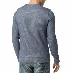 Sweat / Pull Tommy Hilfiger homme modèle Bandon bleu federal blue