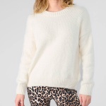 Pull femme Le Temps des Cerises Daisy blanc