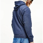 Sweat capuche Tommy Hilfiger Jeans homme bleu marine