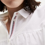 Chemisier Tommy Hilfiger femme blanc