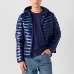 Doudoune Jott homme Nico Shiny bleu marine