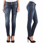 Jeans Le Temps des Cerises 216 Alani coupe slim pour femme