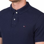 Polo Tommy Hilfiger homme modèle Pilot Polo bleu marine