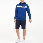 Sweat capuche Tommy Hilfiger Jeans homme bleu limoges